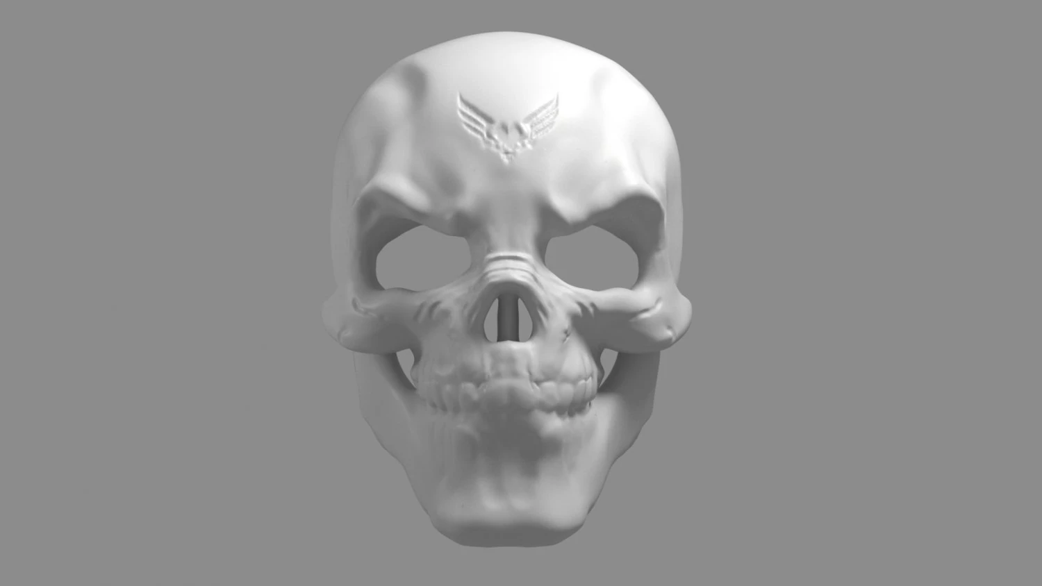 Skull 3D Print Model .c4d .max .obj .3ds .fbx .stl .blend 