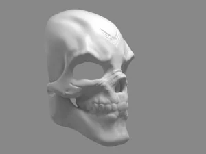 Skull 3D Print Model