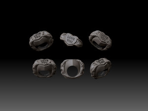 Love you 3D Baskı Modeli