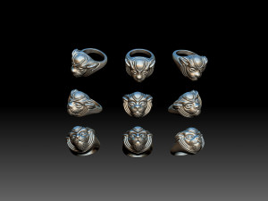 Ring cat 3D Принт Модель