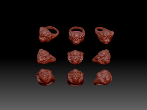 Ring cat 3D Принт Модель