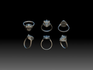 Ring mouse 3D Принт Модель