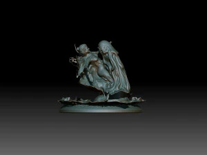 Girl foam 3D Print Model