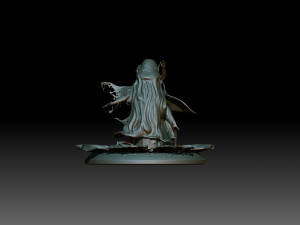 Girl foam 3D 프린트 모델