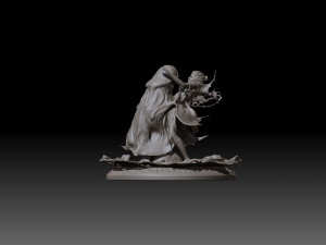 Girl foam 3D 프린트 모델