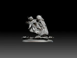 Girl foam 3D Print Model
