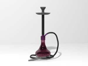 हुक्का 3D मॉडल