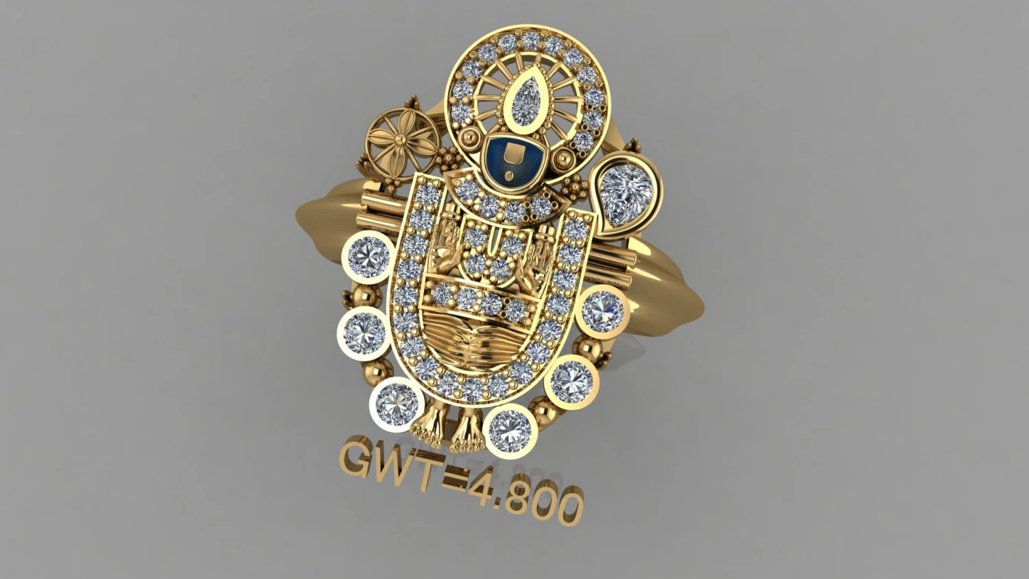 FASION PENDANT 3D Model .c4d .max .obj .3ds .fbx .stl .blend 