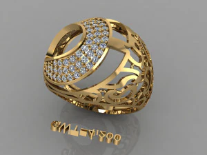 ANELLO DI MODA Modello 3D