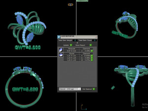 FASION RING Modello 3D