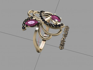 FASION RING Modello 3D