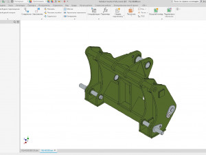 Adapter Quick connector for SDLG L956fh Model 3D