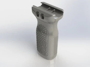 Trilho de ader&ecirc;ncia vertical proteg&iacute;vel Tactic Grip Modelo de Impressão 3D