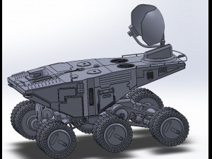 Exploration Rover 3D print model 3D Print Model