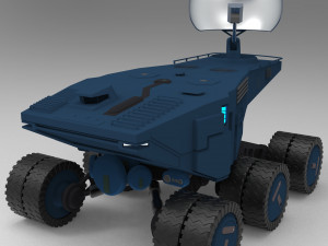 Exploration Rover 3D print model 3D Baskı Modeli