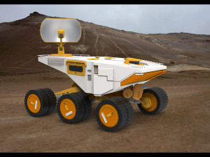 Exploration Rover 3D print model 3D Baskı Modeli