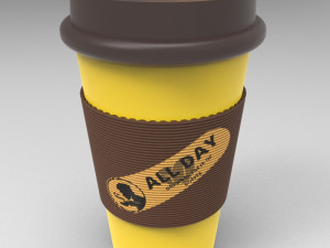 Tumbler with extra charge 3D print model 3D Принт Модель