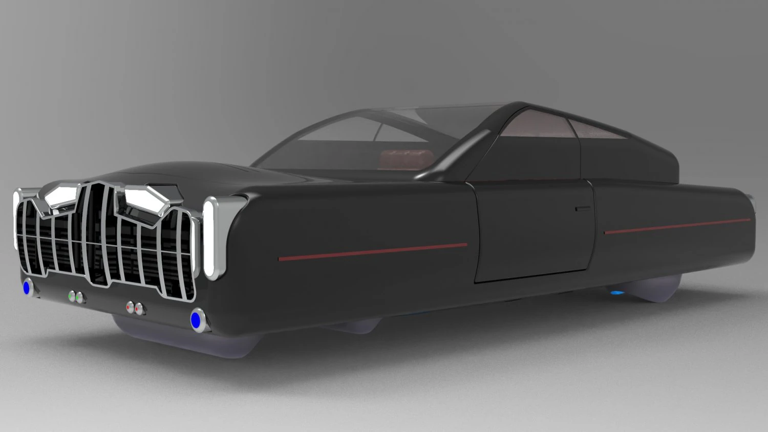 Sci-Fi Car 3D print model 3D Print Model .c4d .max .obj .3ds .fbx .stl .blend 