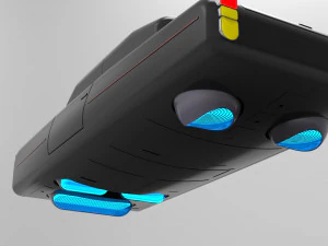 Sci-Fi Car 3D print model 3D Print Model