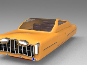 Sci-Fi Car 3D print model 3D 打印模型