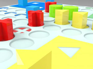 Ludo game board 3D Print Model