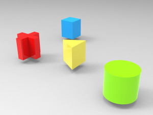 Ludo game board 3D Print Model
