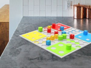 Ludo game board 3D Print Model