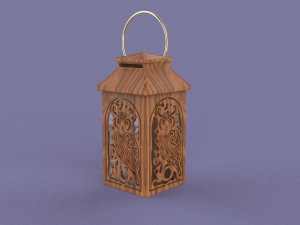 Owl lantern design 3D 프린트 모델