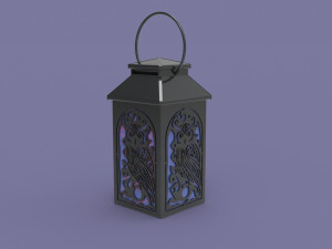 Owl lantern design 3D 프린트 모델