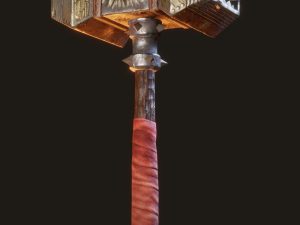 Battle Hammer 3D Model