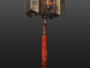 Battle Hammer 3D Model