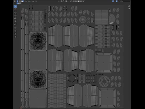Marteau de combat Modèle 3D