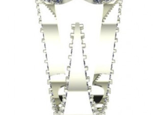 Heart ring 3Dプリントモデル