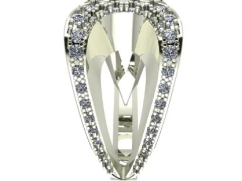 DIAMOND RING 3D Print Model