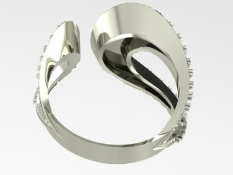 DIAMOND RING 3D 打印模型
