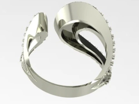 DIAMOND RING 3D Print Model