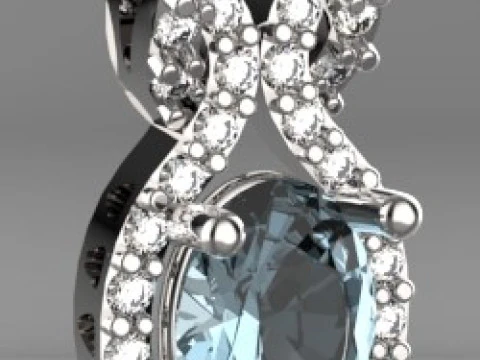 Pendant 3D Print Model