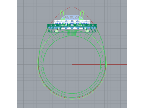 Modern ring 3D प्रिंट मॉडल