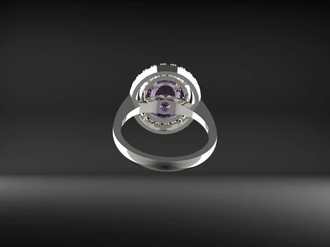 Modern ring 3D Print Model