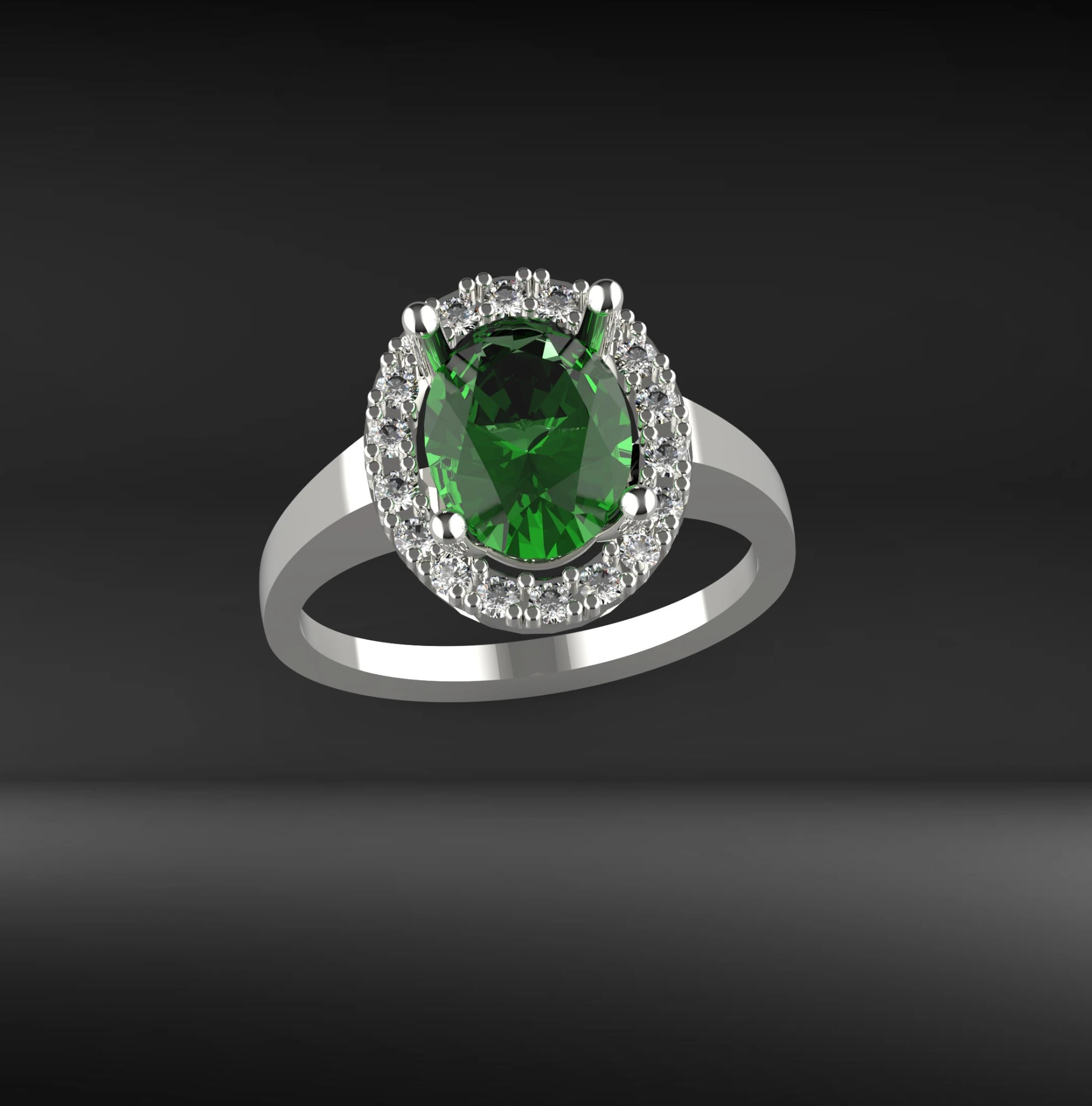 レディースリング 3Dプリントモデル .c4d .max .obj .3ds .fbx .stl .blend 