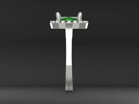 レディースリング 3Dプリントモデル