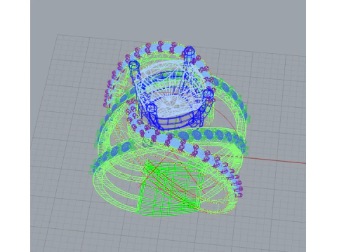 Braiding ring 3D Print Model