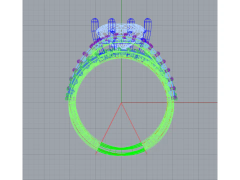 Braiding ring 3D Print Model