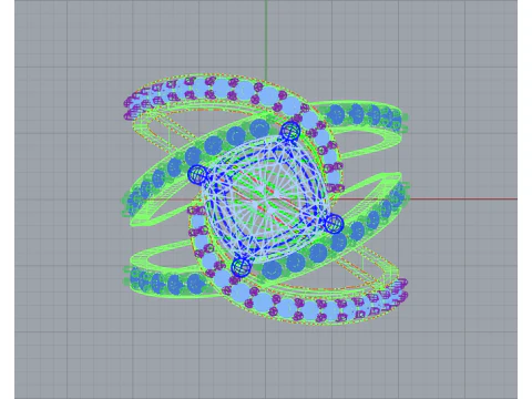 Braiding ring 3D Print Model