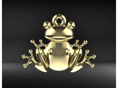 FROG PENDULUM 3D Print Model