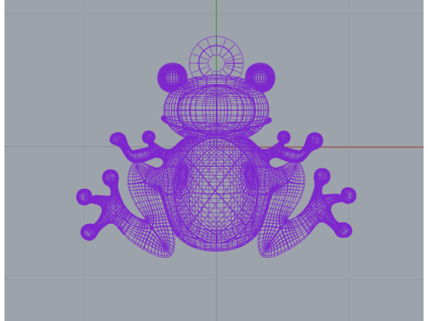 FROG PENDULUM 3Dプリントモデル