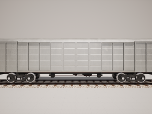 Animated game-ready BoxcarV0 Modelo 3D