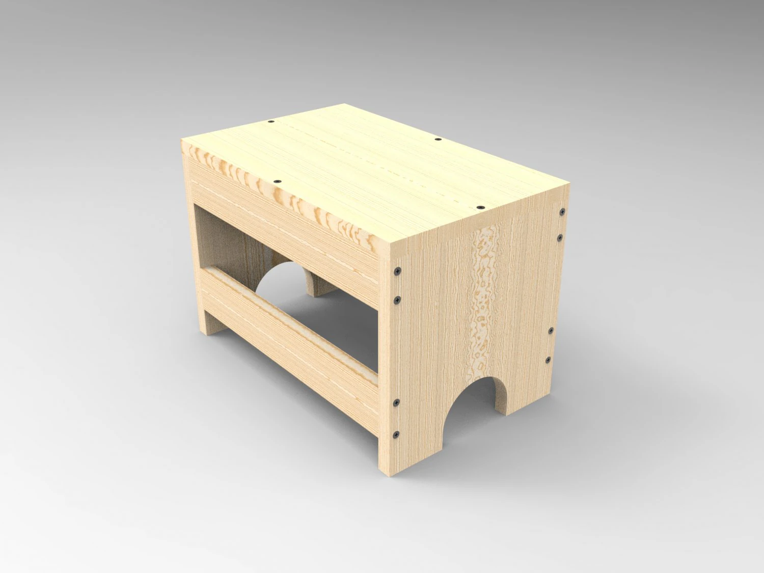 Rafa stool 3D Model .c4d .max .obj .3ds .fbx .stl .blend 