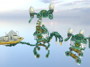 王国之泪的管家构造 3D 打印模型