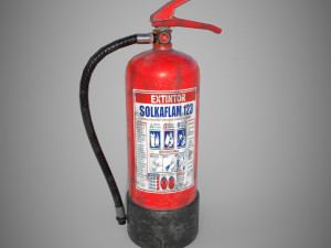 Extinguisher 3D मॉडल
